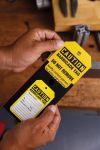 Box of Tags: OSHA Caution - Barricade Tag